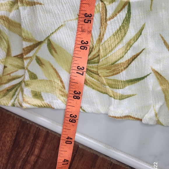 Rip Curl Montego Palm Tropical Print Spring Summer XL Dress Spaghetti Straps EUC - Picture 11 of 13